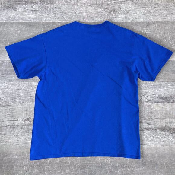 Kansas City Royals T Shirt Adult L World Series 2015 Blue Gold Short Sleeve - Picture 3 of 5